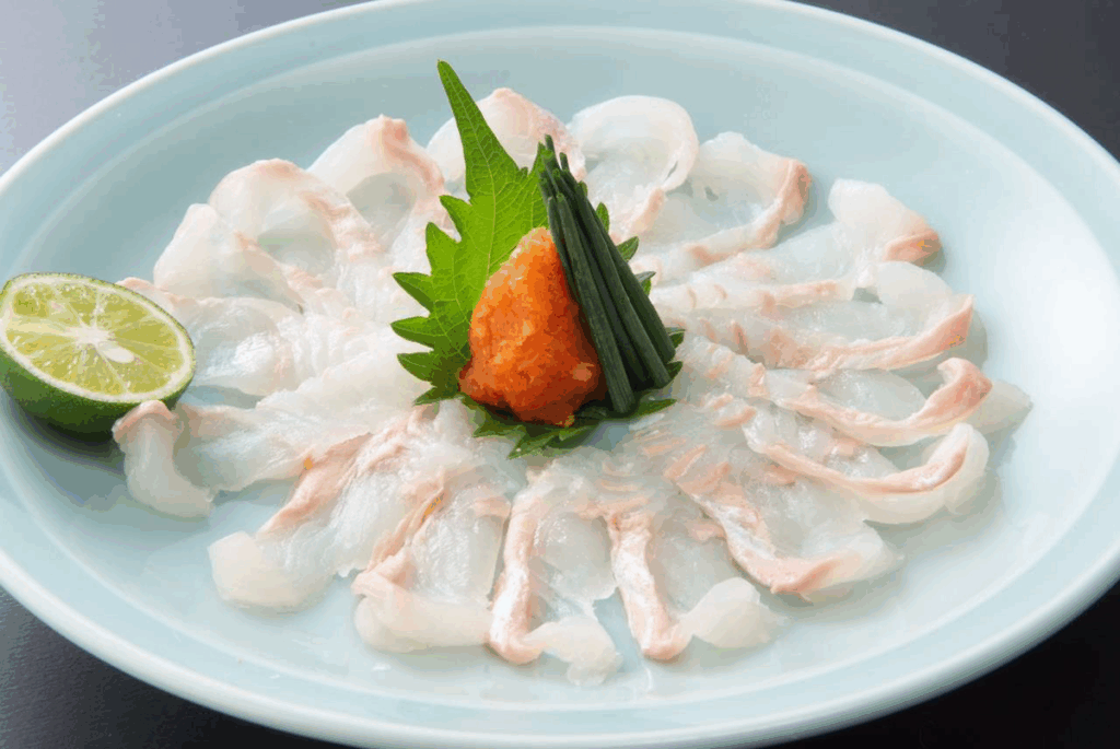 活〆平目うす造り